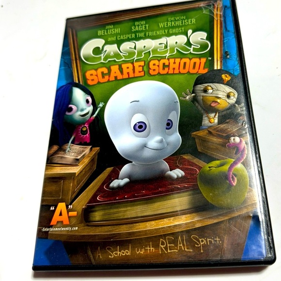 Casper’s Scare School- A School With Spirit DVD - Picture 1 of 3